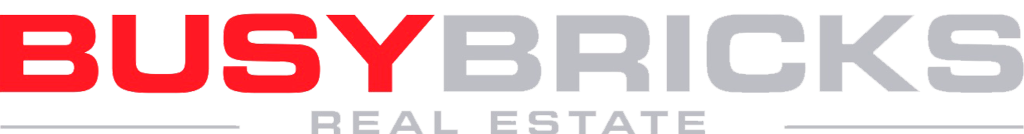 Busy Bricks Real Estate Logo